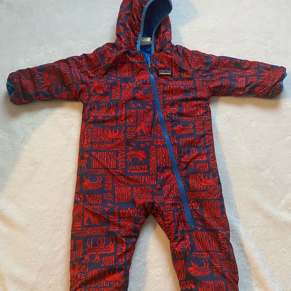 Patagonia reversible snowsuit
